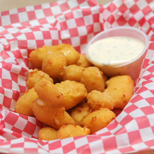 Cheese curds are an unusual American food