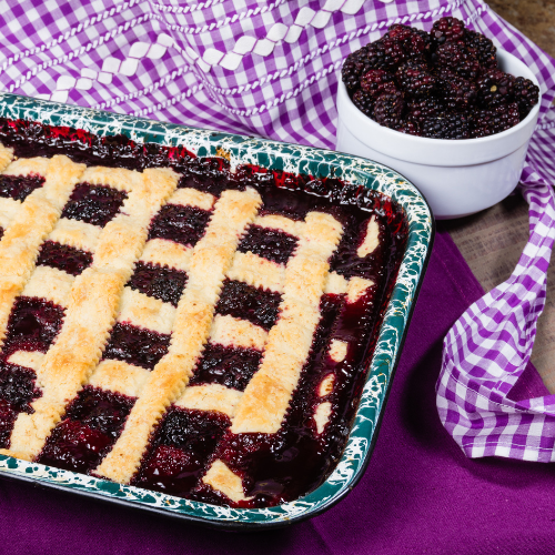 Marionberry Pie is an american dessert from the West Coast